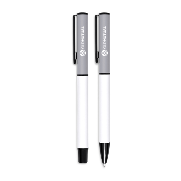Picture of Altitude Stanza Ball Pen & Rollerball Set - Grey