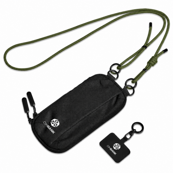 Picture of Altitude Glam Recycled PET Crossbody Bag & Phone Strap