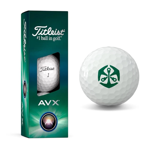 Picture of Titeleist AVX Golf Balls - Sleeve of 3